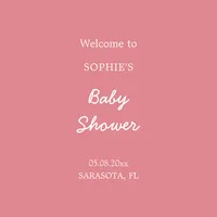 Baby Shower with Blush Pink