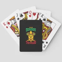 Tis Season For Tamales Mexican Christmas Holiday Poker Cards