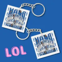 Laughing Kamala Keychain