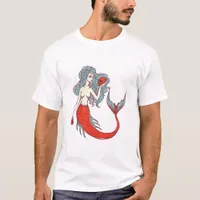 Mermaid and Skulls T-Shirt