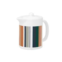 Modern New Season Stripes Teapot