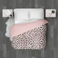 Classy Leopard/Tiny Stars Patterns ID915 Duvet Cover