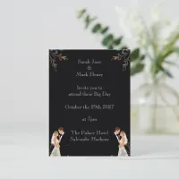 Invitation Wedding layout you can personalize Postcard