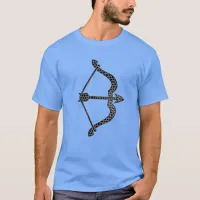 Horoscope Sign Sagittarius Astrology bow and arrow T-Shirt