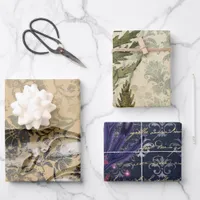 Antique Vintage Nautical Wrapping Paper Sheets