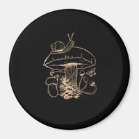 Cottagecore Aesthetic Mushroom Snail Goblincore My Magnet