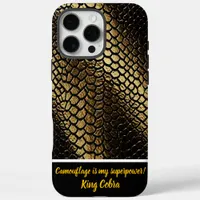 Natural patterns of snake skins in the light iPhone 16 pro max case