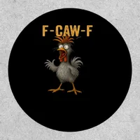 F-Caw-F Chicken Essential Aesthetic Casual Patch