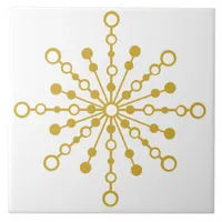 Retro Atomic Mid-Century Modern Design Ceramic Tile