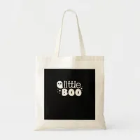 Lil Boo Halloween Vintage Style Tote Bag