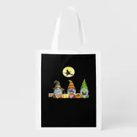 Happy Fall Y’all Cute Halloween Gnomes It’s Fall Y Grocery Bag
