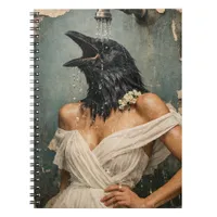 A Beautiful Crow in the Shower Notebook