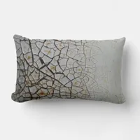 Cracked Rust Lumbar Pillow