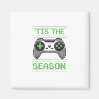 Tis The Season Video Games Christmas Xmas Gamer Magnet