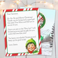 Personalized Letter from Santa Claus for Children