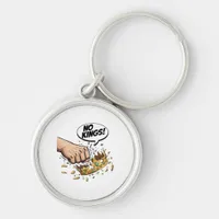No Kings In America Creative Design Keychain