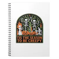 Tis The Season To Be Creepy Notebook