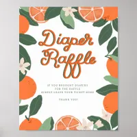 Little Cutie Diaper Raffle Sign – Clementine Citru