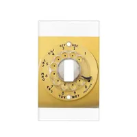Retro Rotary Phone Dial  Light Switch Cover