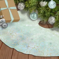 Combo Glitter Gradient Opal Gold ID435 Brushed Polyester Tree Skirt