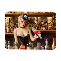 Beautiful Bartender Magnet