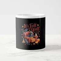Crow It’s Fall Y’all Pumpkins Fall Autumn Hallowee Giant Coffee Mug