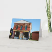 Colorful Building Card