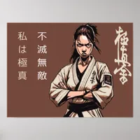 I am Kyokushin, Unbreakable, Unstoppable Poster