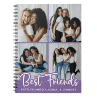 Friendship Personalized Photo Collage Best Friends Notebook