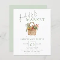 Budget Fresh off the Market Sage Bridal Shower