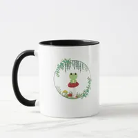 Cottagecore Aesthetic Kawaii Frog Goblincore Cute  Mug