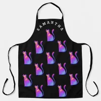 Your Name Just Love Cats Cute Cats Apron