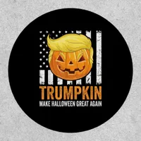 Make Halloween Great Again Trumpkin Funny Hair Pum Patch