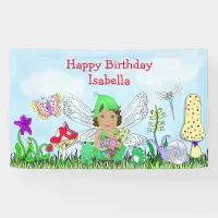 Personalized Happy Birthday Fairy Tale Themed Banner