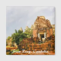 Cambodia Temple Ruins Magnet