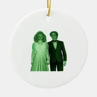 Till Death Do Us Part Classic Design Ceramic Ornament