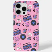 Retro 1980's Era Music Nostalgic iPhone 15 Pro Max Case