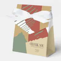 Color Block Wedding Autumn ID740 Favor Boxes