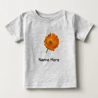 T-shirt (infant) - Calendula stem