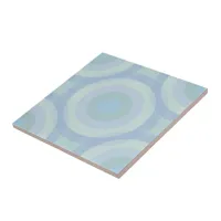 Soft Overlapping Ocean Bubbles Ceramic Tile