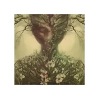She of the Forest  Wood Wall Art