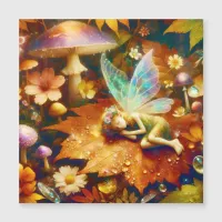 Cute Little Whimsical Fairy Sleeping Blank