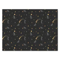 Cats and Moon Phases  Tissue Paper