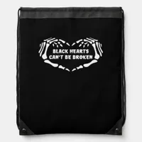 Hearts Can't Classic Drawstring Bag