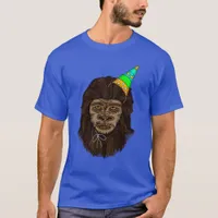 Birthday Boy Bigfoot Sasquatch Humor  T-Shirt