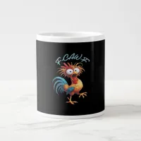 F Caw F Funny Chicken Humor Retro Style Giant Coffee Mug