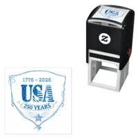 US 250 Years of Freedom Personalized Square Stamp