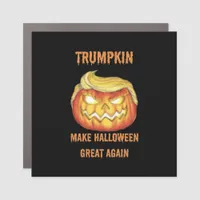 Sweatshirt, Trumpkin, Halloween Classic Car Magnet