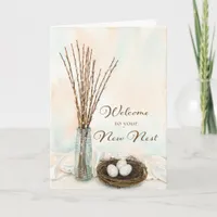 Welcome to your New Nest Housewarming Card