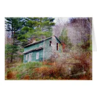 Abandoned House and Truck Digital Art
